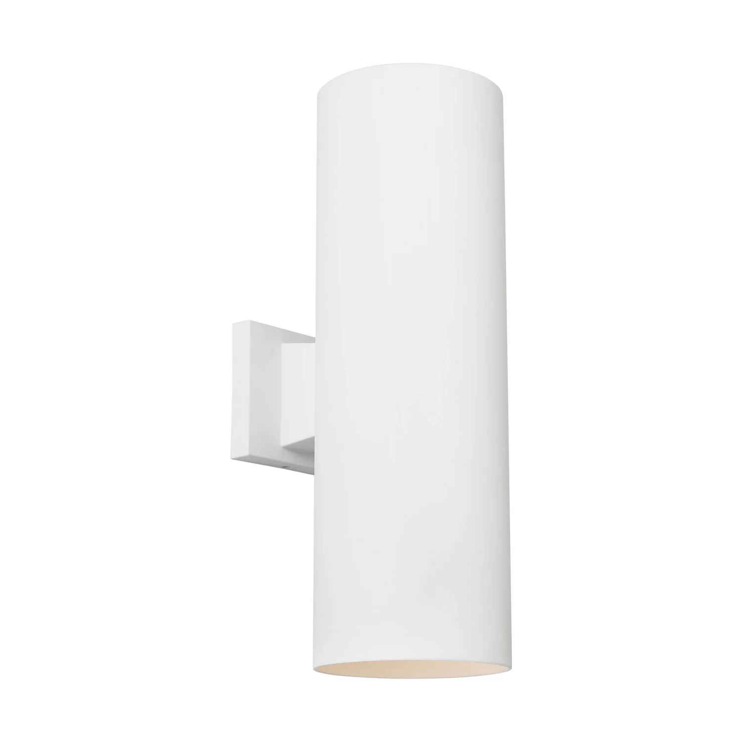 Outdoor Cylinders Two Light Wall Lantern - Image 2