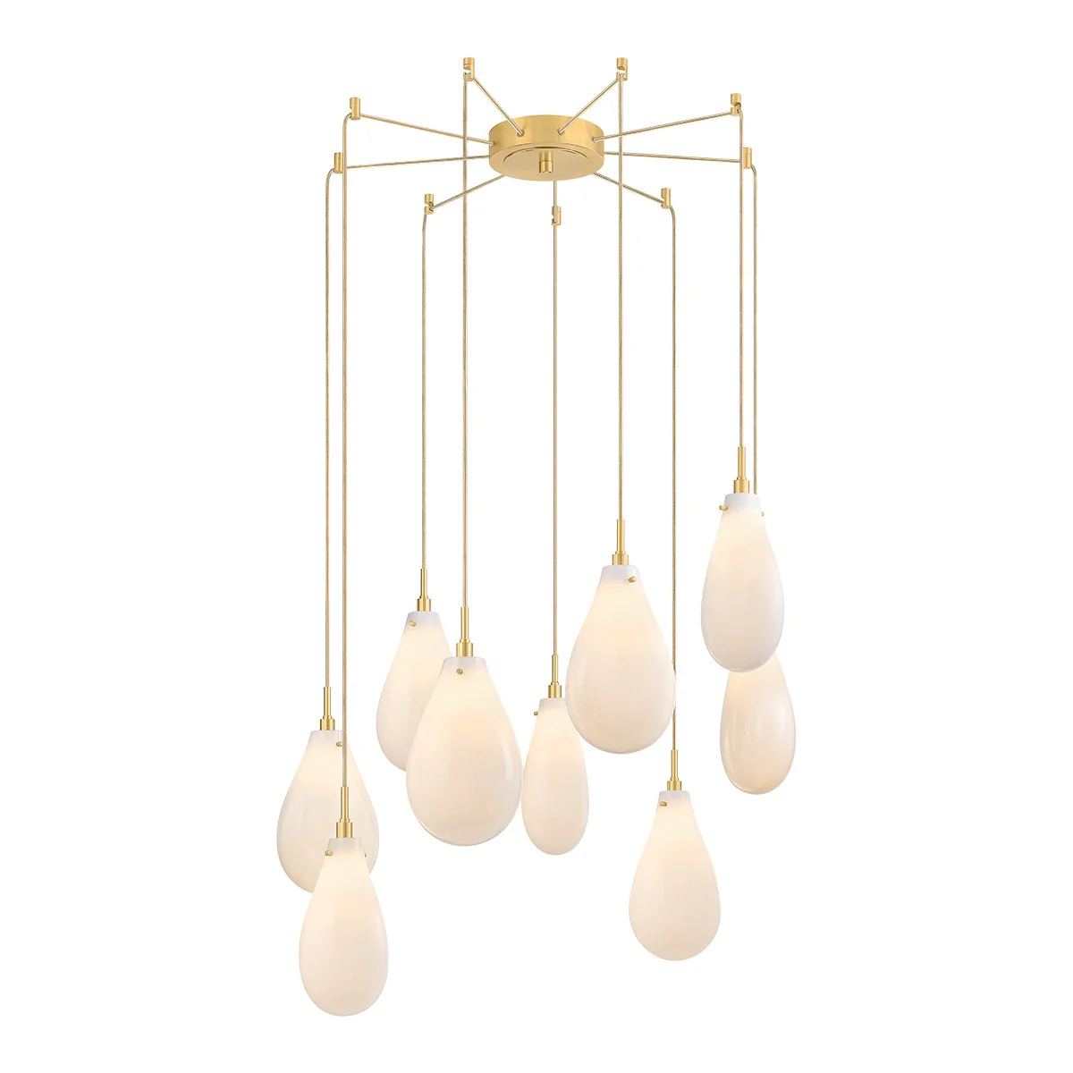 Ironwood Nine Light Chandelier - Image 1