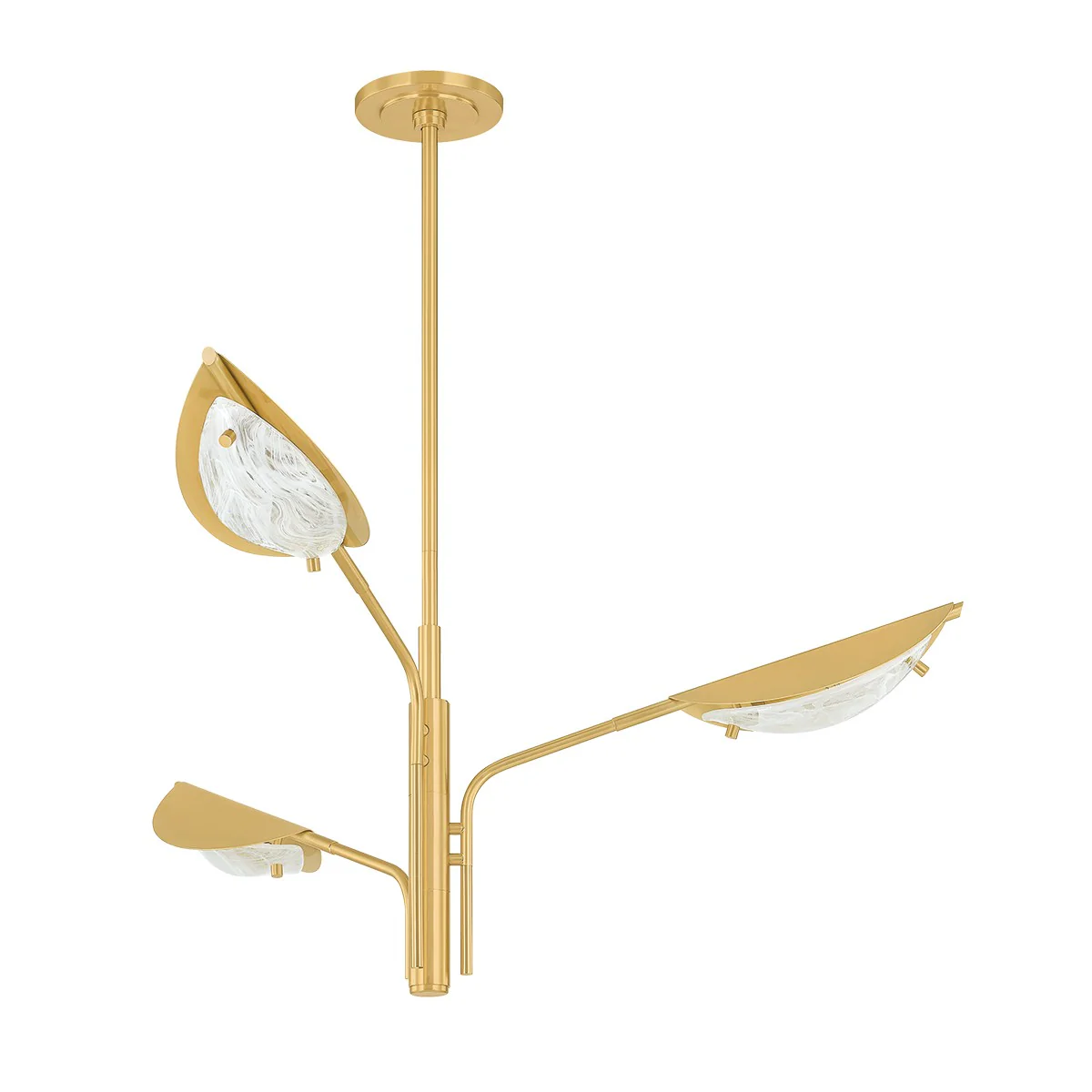 Levin Three Light Chandelier - Image 1