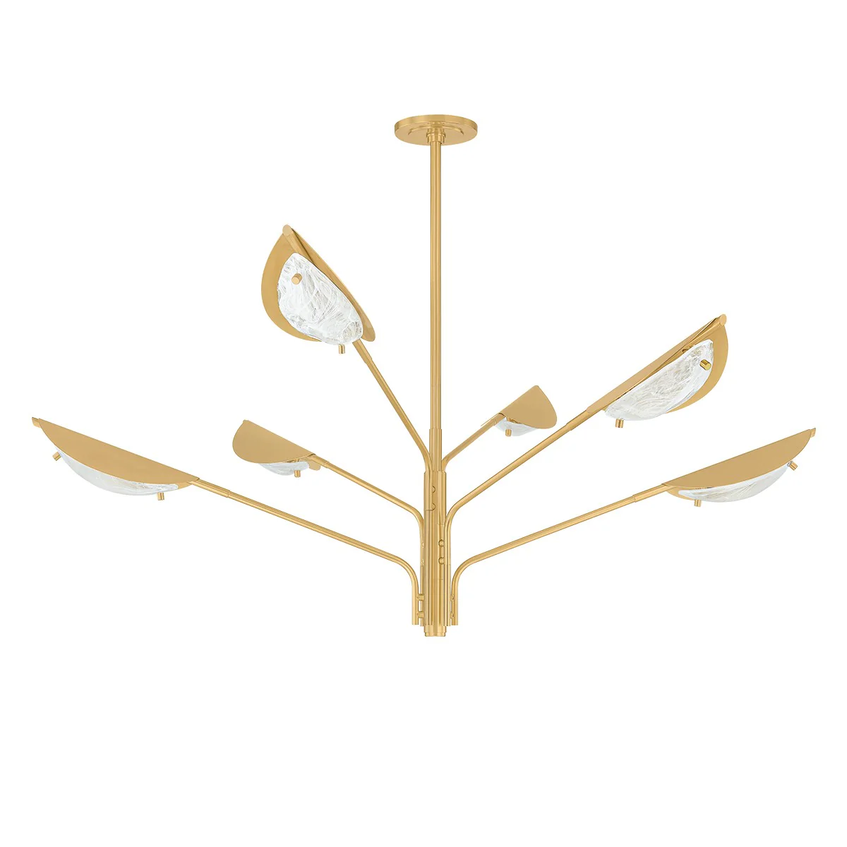 Levin Six Light Chandelier - Image 1