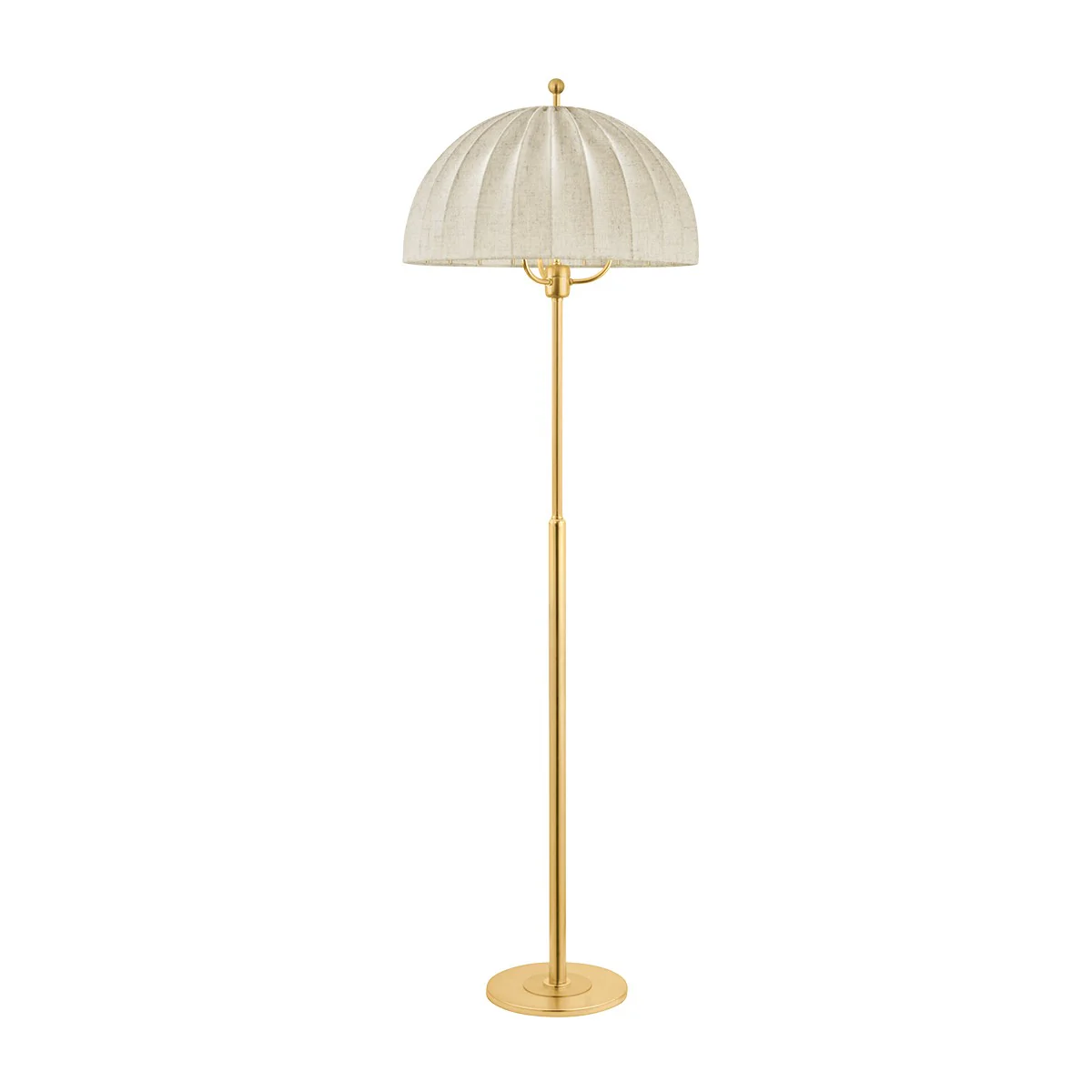 Palmetto Three Light Floor Lamp - Image 1