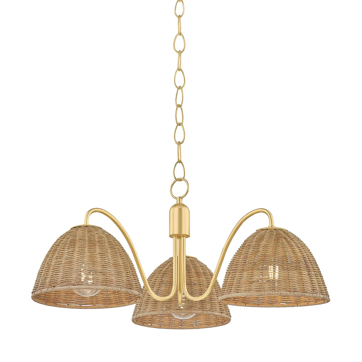Katniss Three Light Chandelier - Image 1