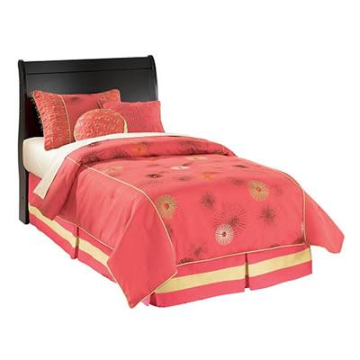 Signature Design by Ashley Huey Vineyard B128-63 Twin Sleigh Headboard - Image 2