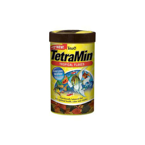 Tetra TetraMin Balanced Diet Tropical Fish Food Flakes  7.06 oz - Image 1