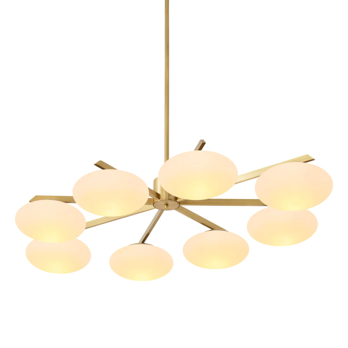 Evergreen Double Eight Light Chandelier - Image 2
