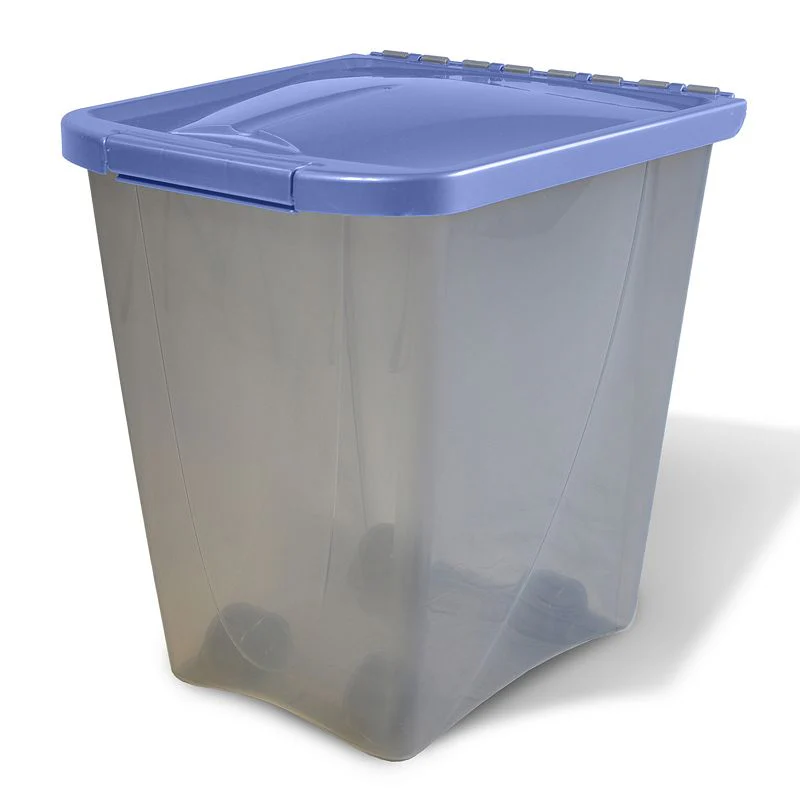Van Ness 50 lb Plastic Dog Food Storage Container on Wheels - Image 1