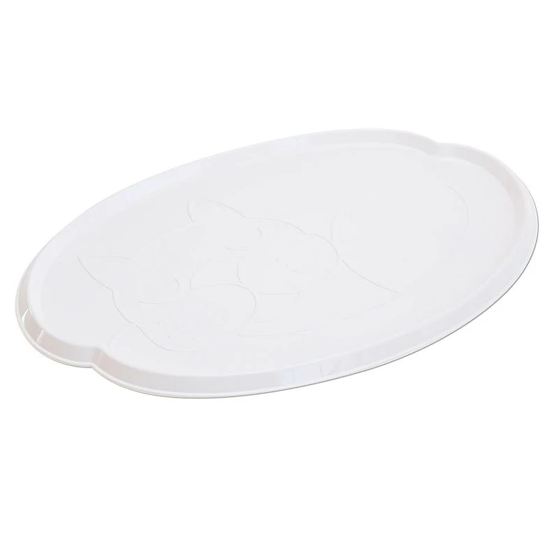 Van Ness Plastic Cat Dinner Mat  Assorted Colors - Image 1