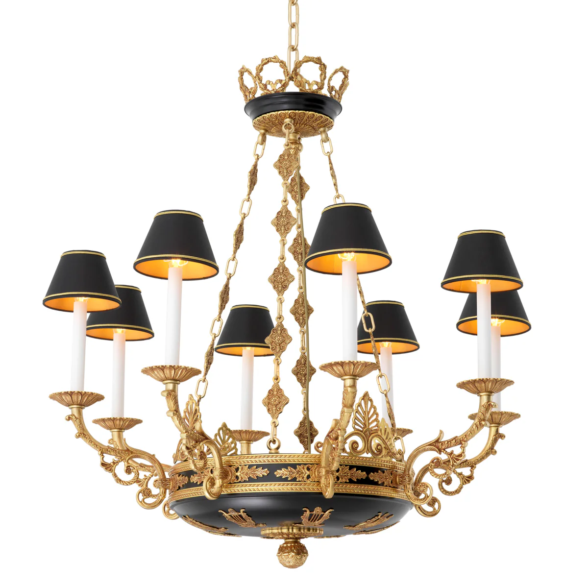 Museum’s Eight Light Chandelier - Image 1