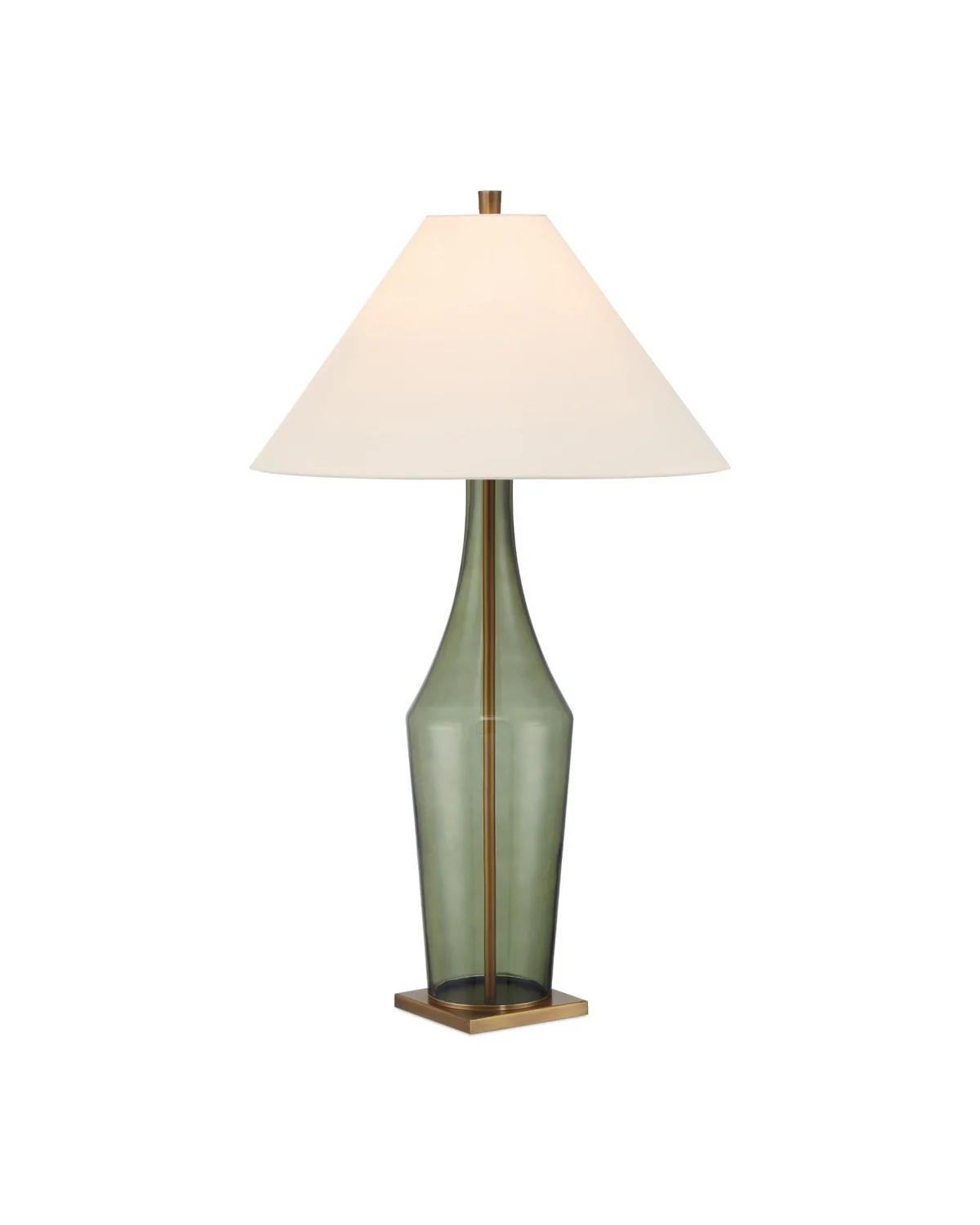 Olive Green Table Lamp - Image 1