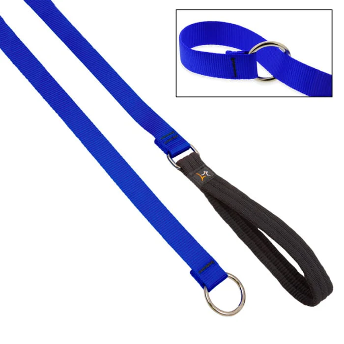Lupine Pet Dog 6 Ft Long 3/4 In Slip Lead Basics Blue - Image 1