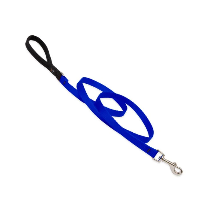 Lupine Pet Dog 6 Ft Long 1/2 In Leash Basics Blue - Image 1