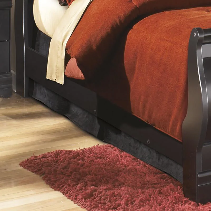 Signature Design by Ashley Huey Vineyard B128-98 Queen Sleigh Rails - Image 1