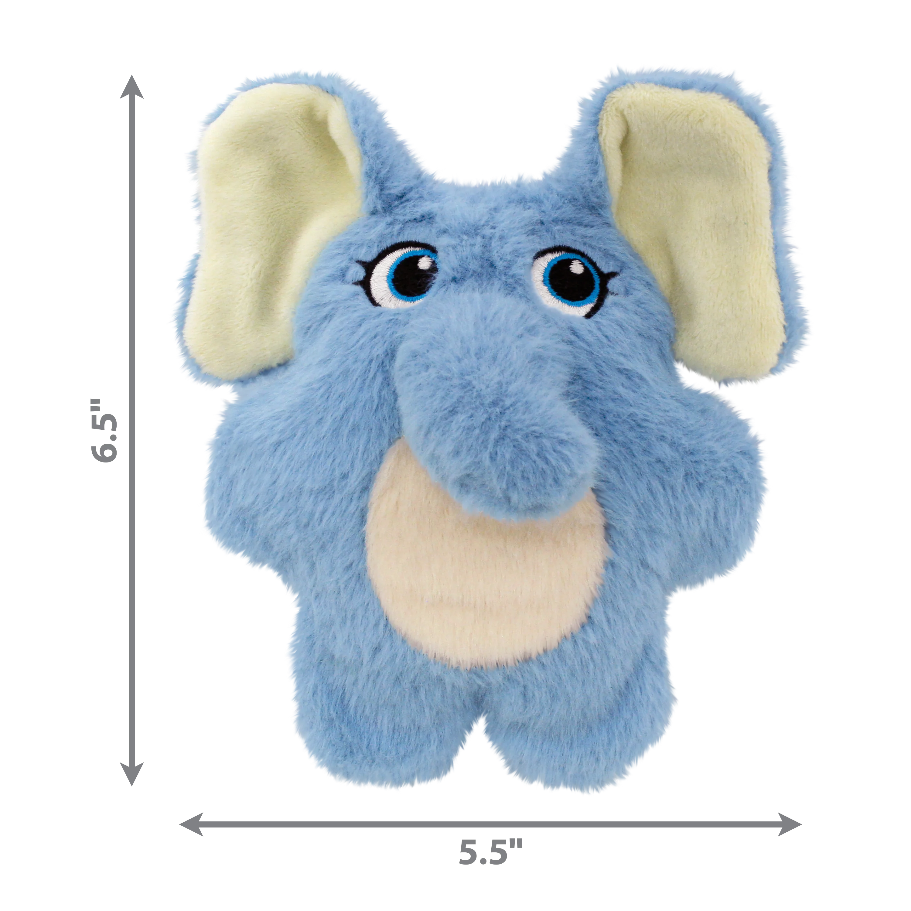 Kong Dog Toy Snuzzles Kiddos Elephant Small - Image 1