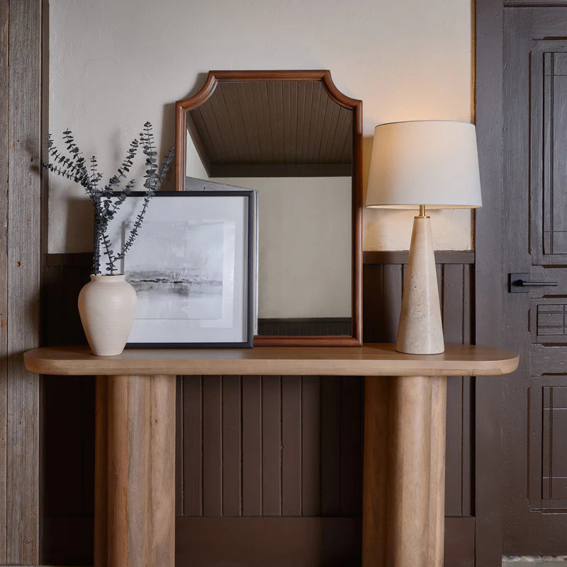 Alma Travertine Table Lamp - Image 2