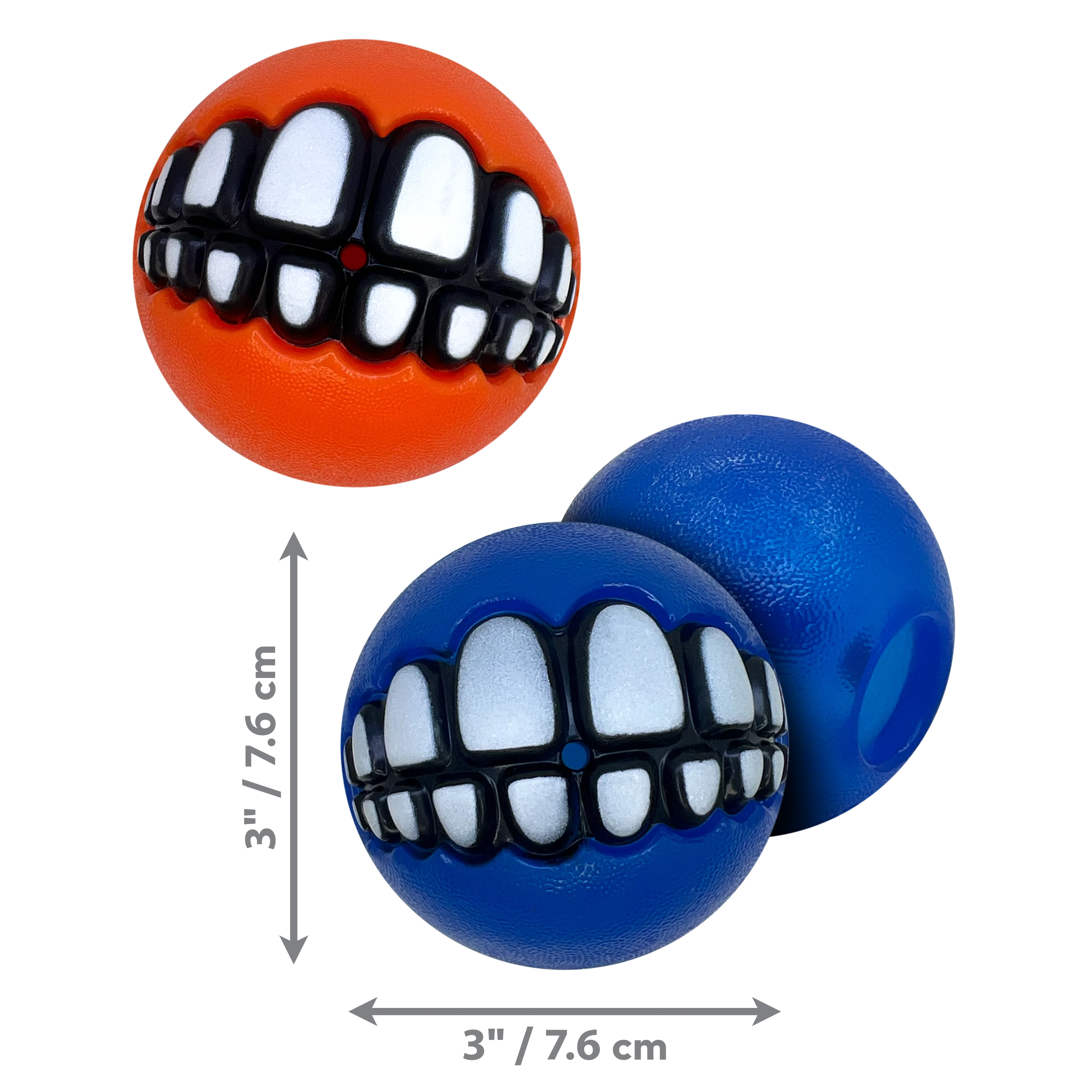 Kong Dog Toy Grinz by Rogz Variety 2pk Large - Image 1