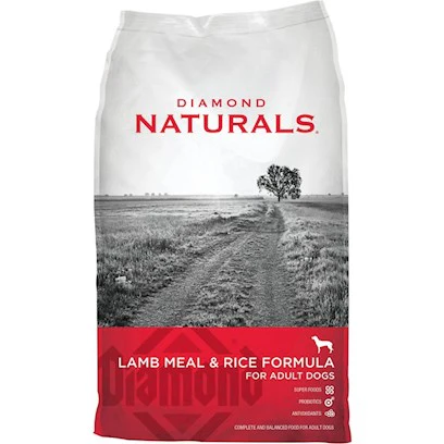 Diamond Naturals Lamb & Rice Adult Dry Dog Food, 20 Lb - Image 1