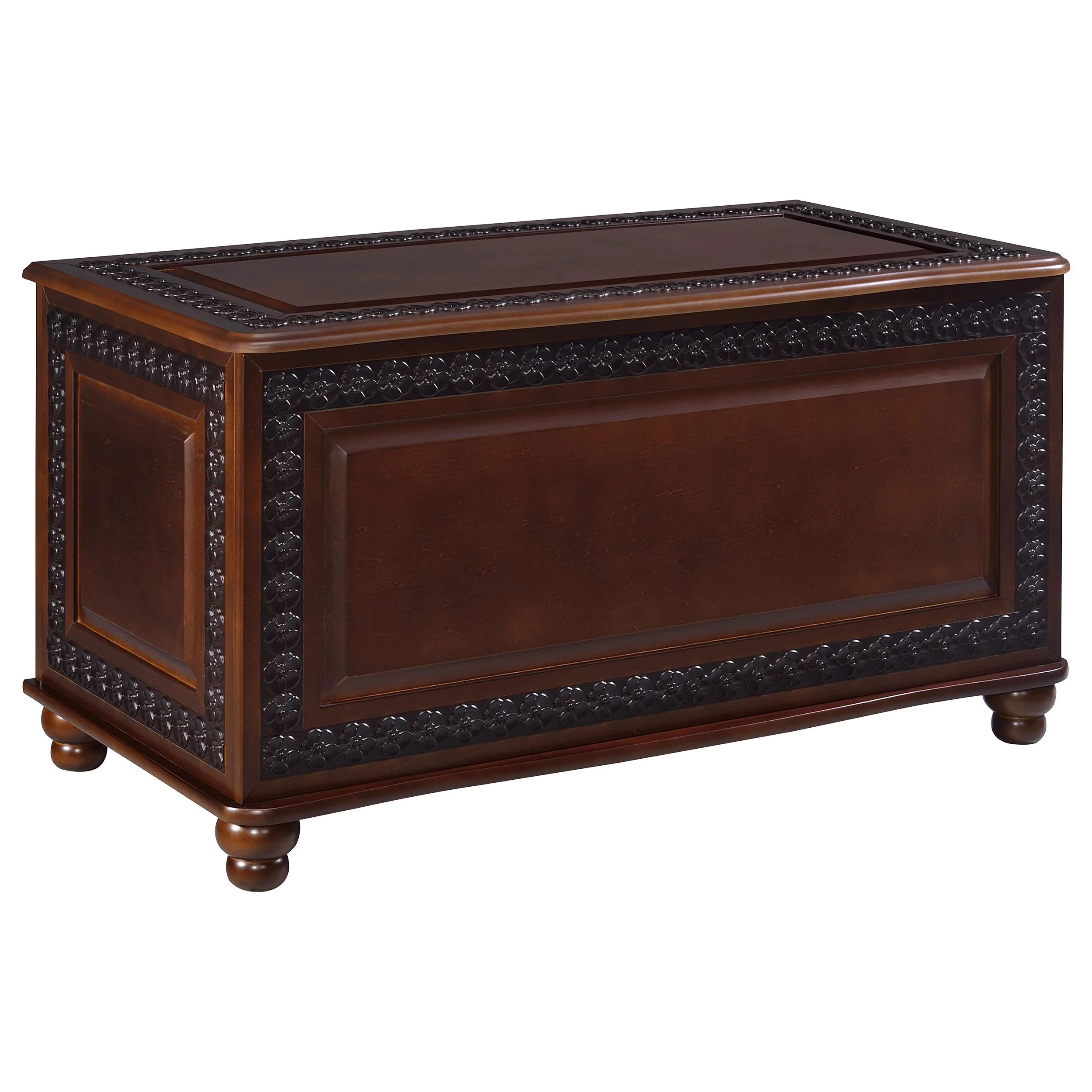 Coaster Furniture Finlay 900012 Cedar Chest – Dark Tobacco