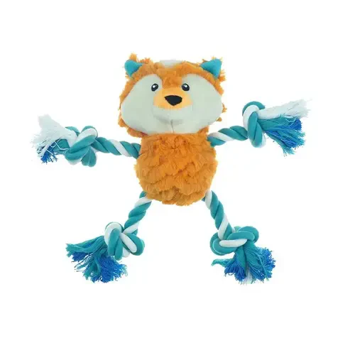 Boss Pet Pet Park Blvd Tuggers Fox Dog Toy - Image 1