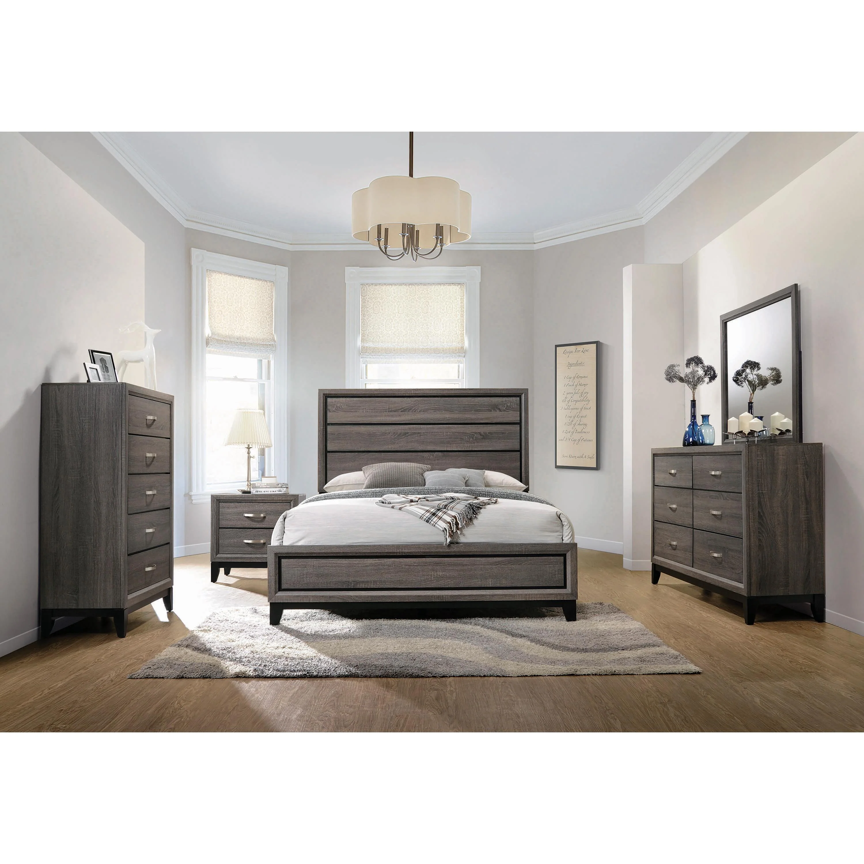 Coaster Furniture Watson 212421Q 6 pc Queen Panel Bedroom Set