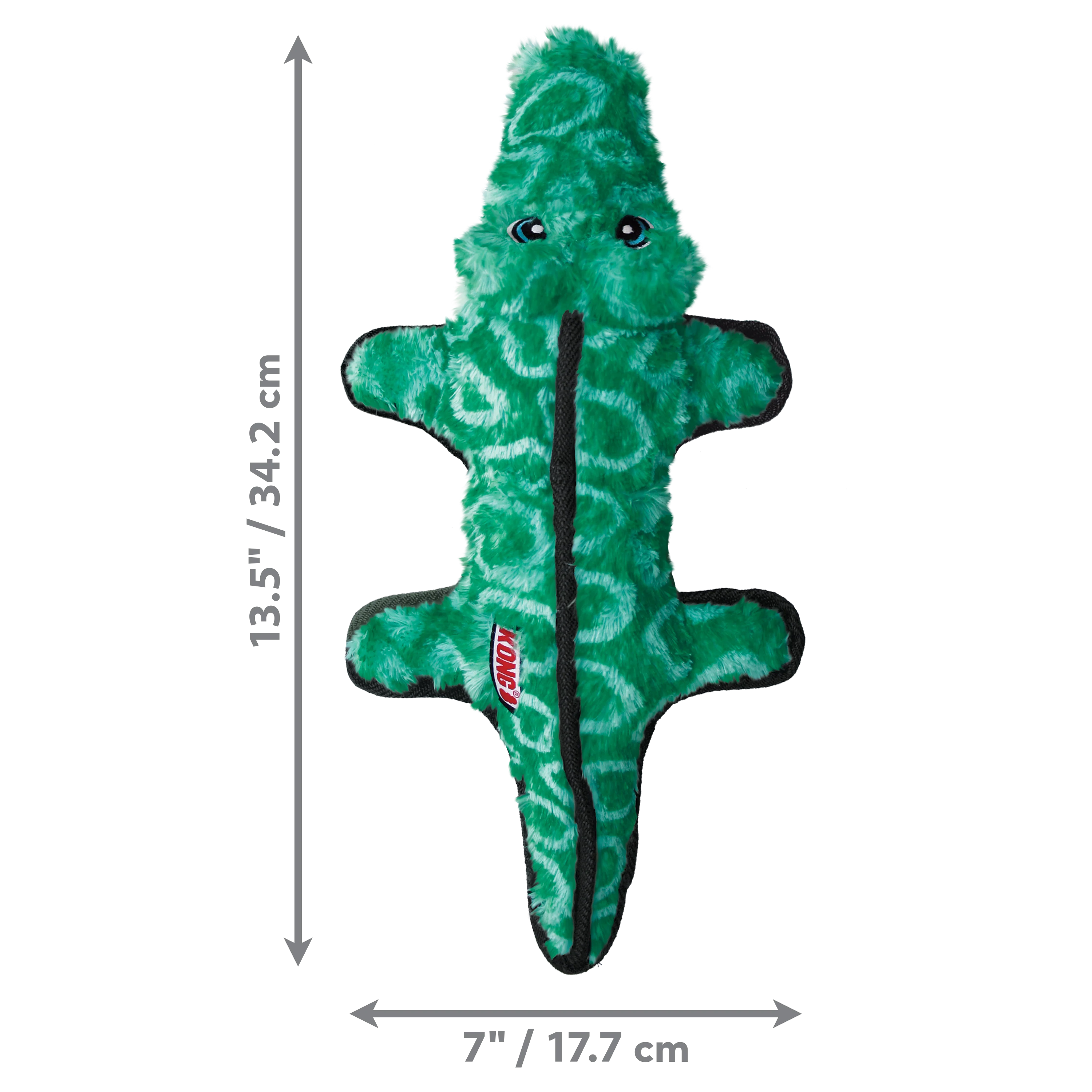 Kong Dog Toy Ballistic Alligator Medium - Image 1