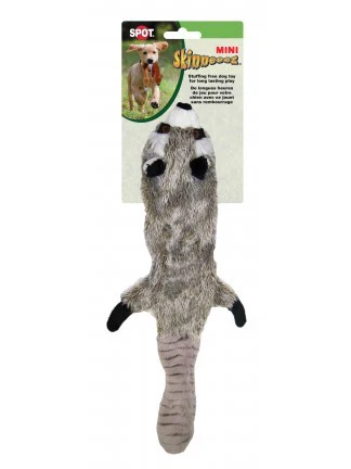 Spot Ethical Pet Dog Toy Mini Skinneeez Raccoon 15In - Image 1