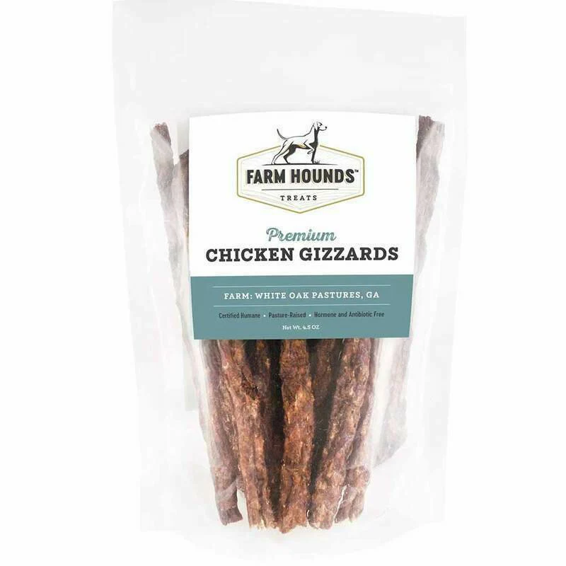 Farm Hounds Chicken Gizzards Sticks Dog Treats 4.5oz - Image 1