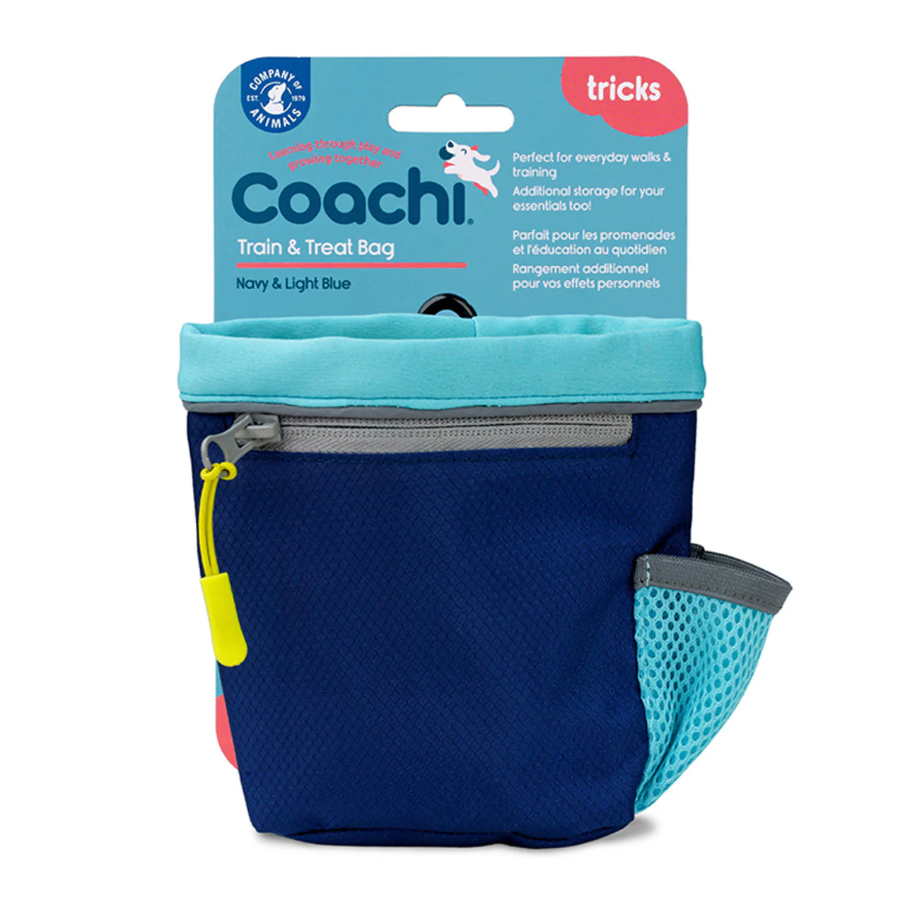 Coachi Navy & Light Blue Train & Treat Bag - Image 1