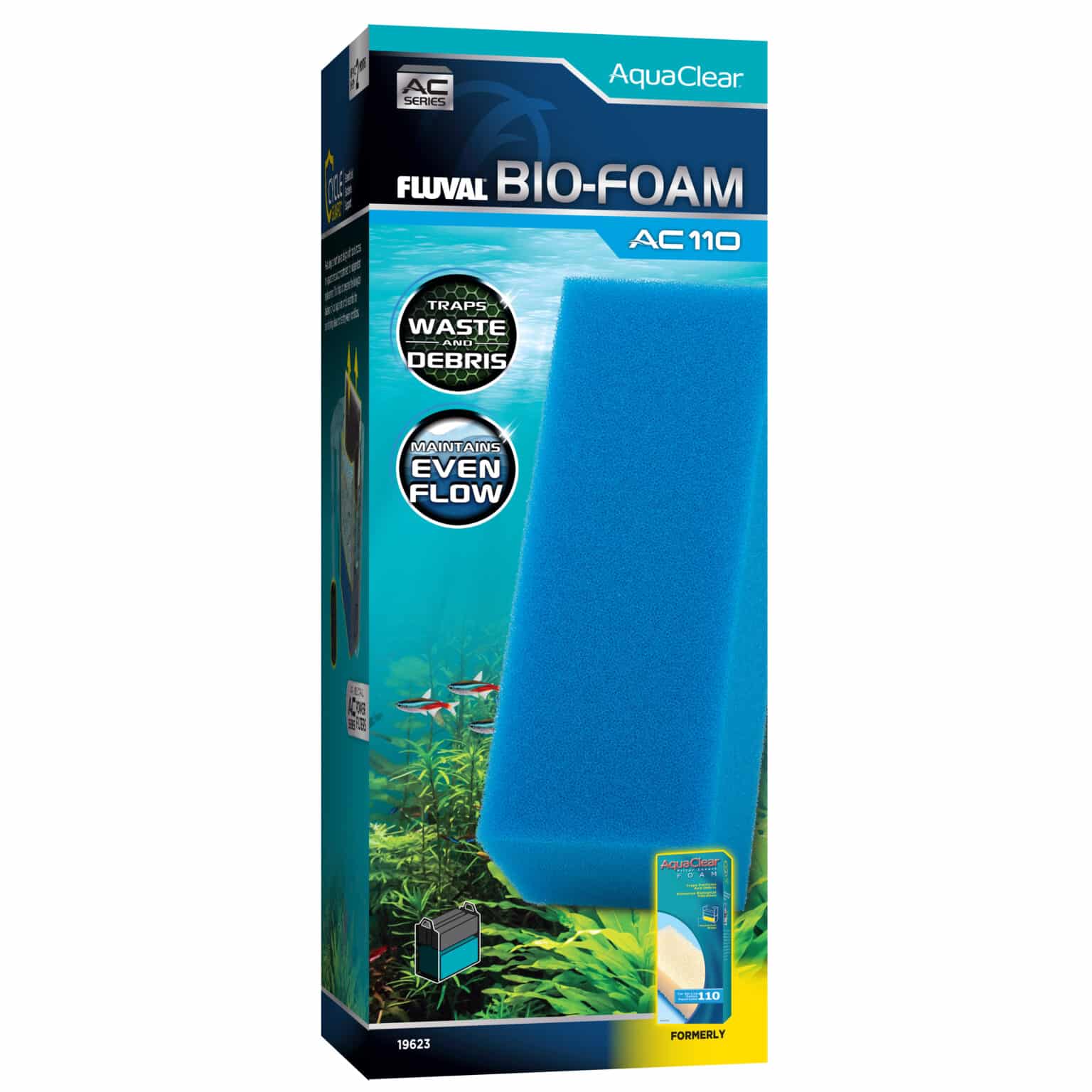 Hagen Fluval Aquaclear Bio-Foam for AC110 Power Filter 1pk - Image 1