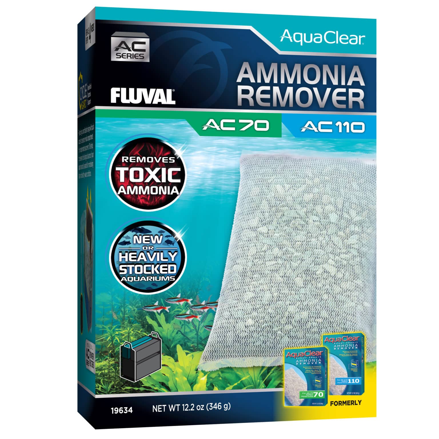 Hagen Fluval Aquaclear Ammonia Remover for AC70/AC110 1pk - Image 1