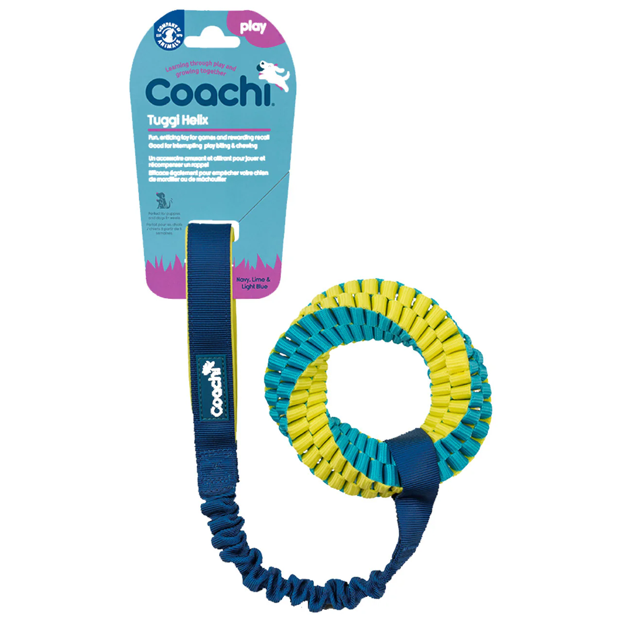 Coachi Tuggi Helix Interactive Dog Toy - Image 1