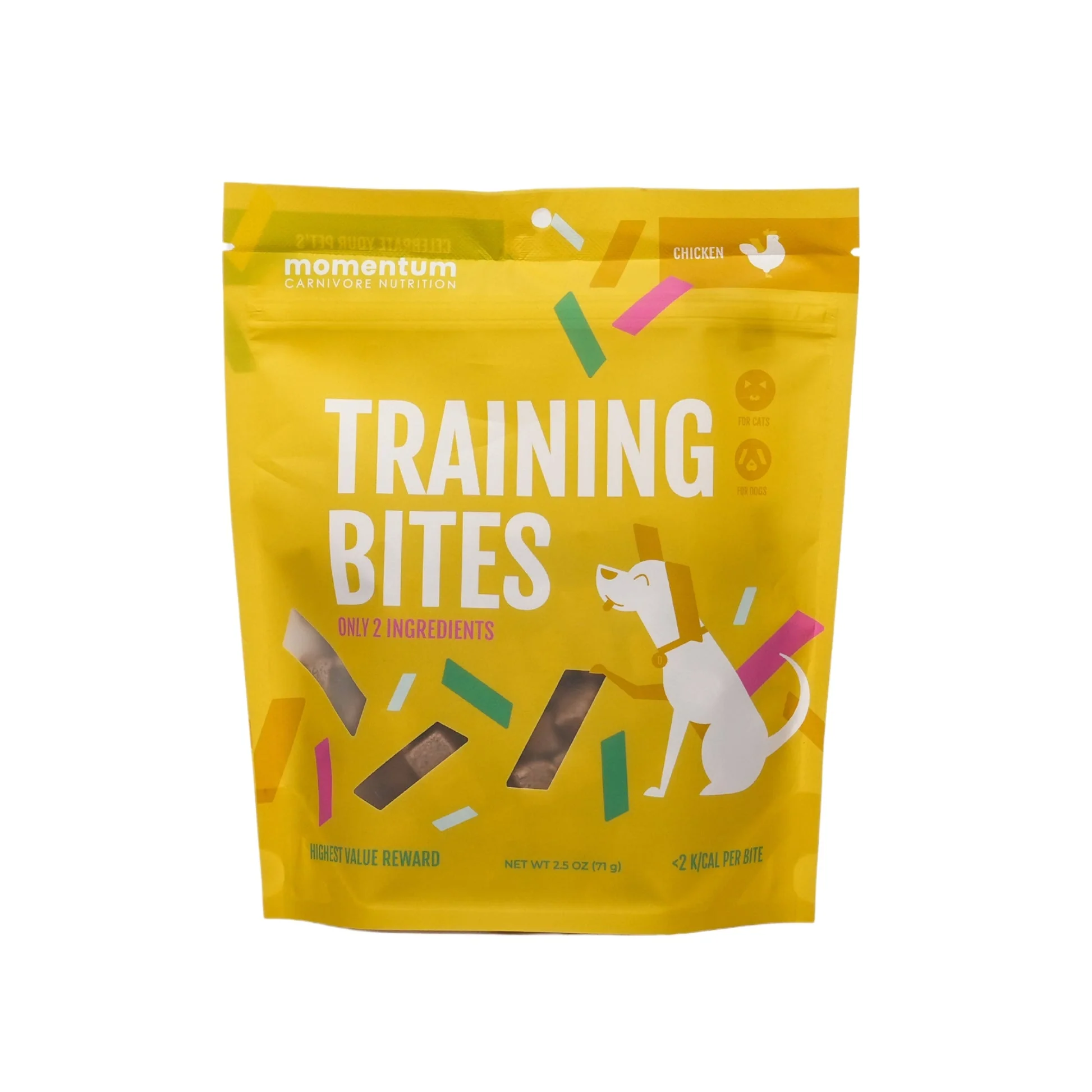 Momentum Dog Training Bites Chicken 2.5oz - Image 1