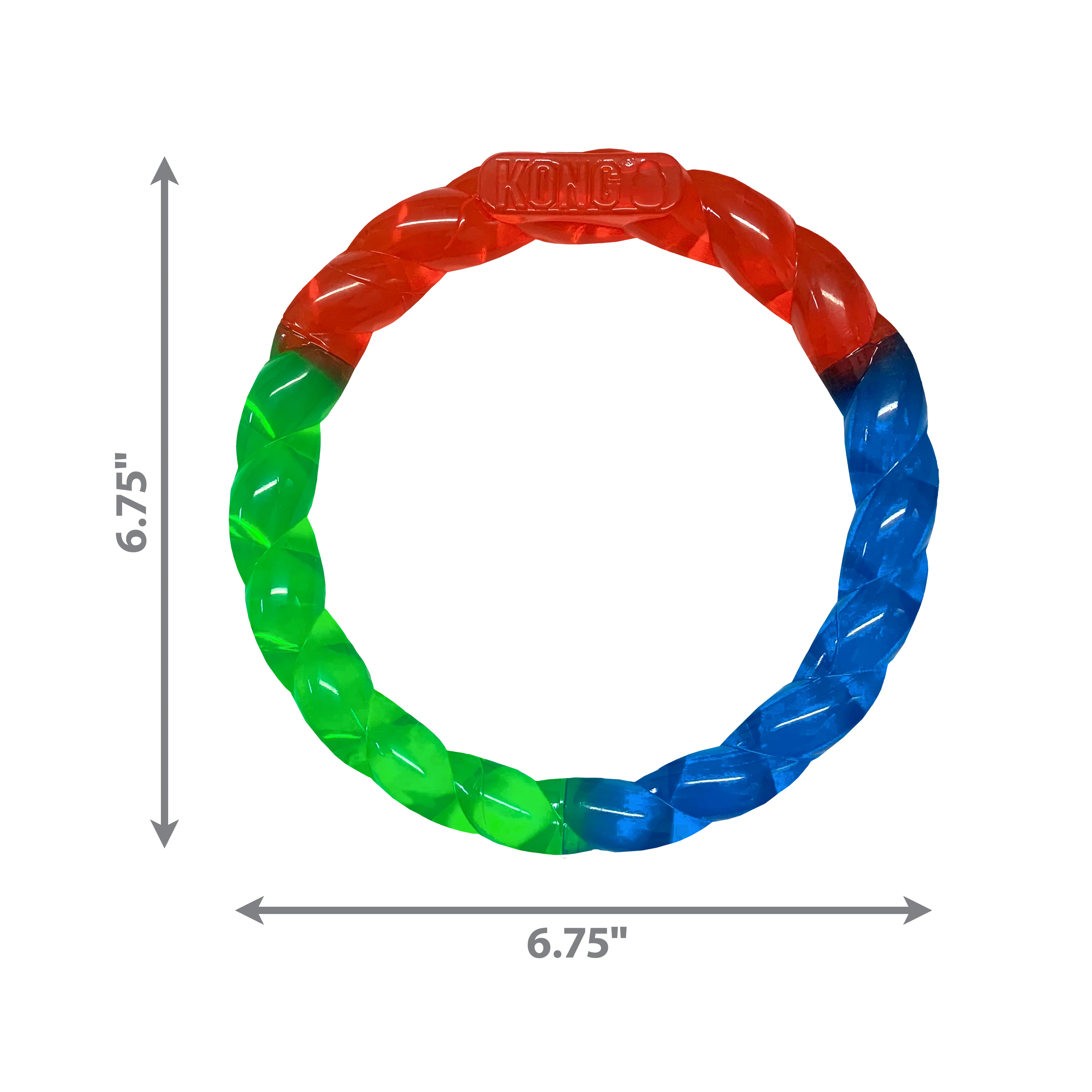 Kong Dog Toy Twistz Ring Small - Image 1