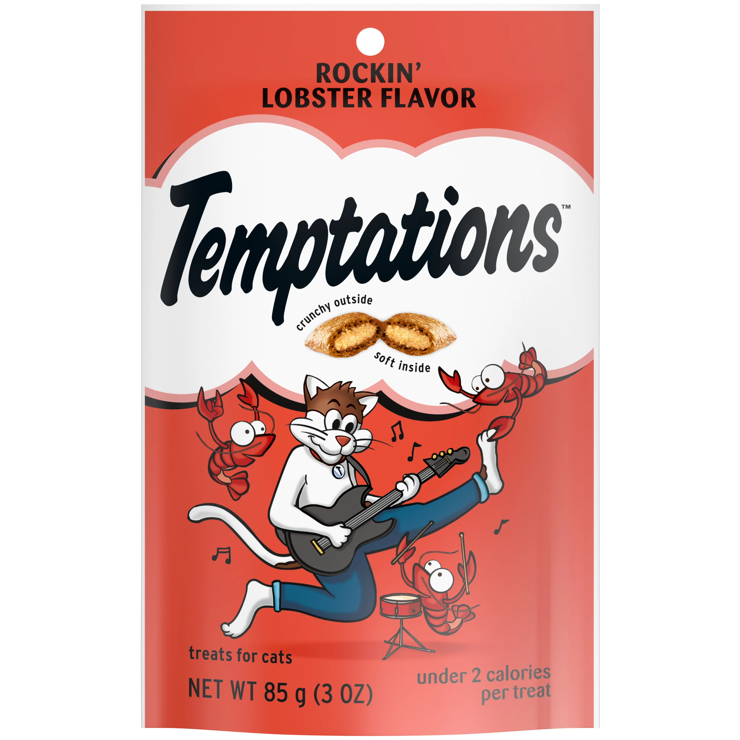 Temptations Classic Crunchy and Soft Cat Treats Rockin