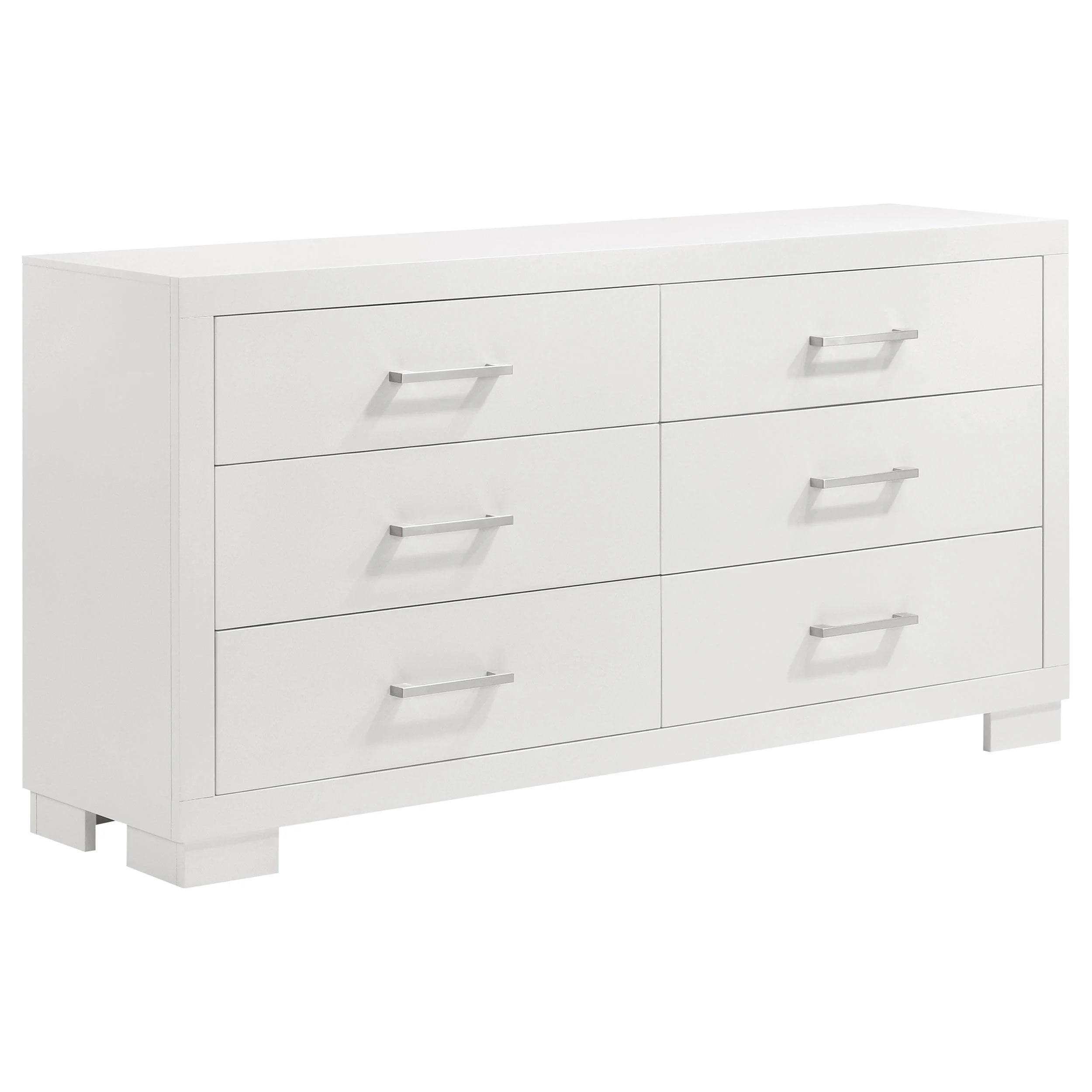 Coaster Furniture Jessica 202993 6-Drawer Dresser - Snow White - Image 1