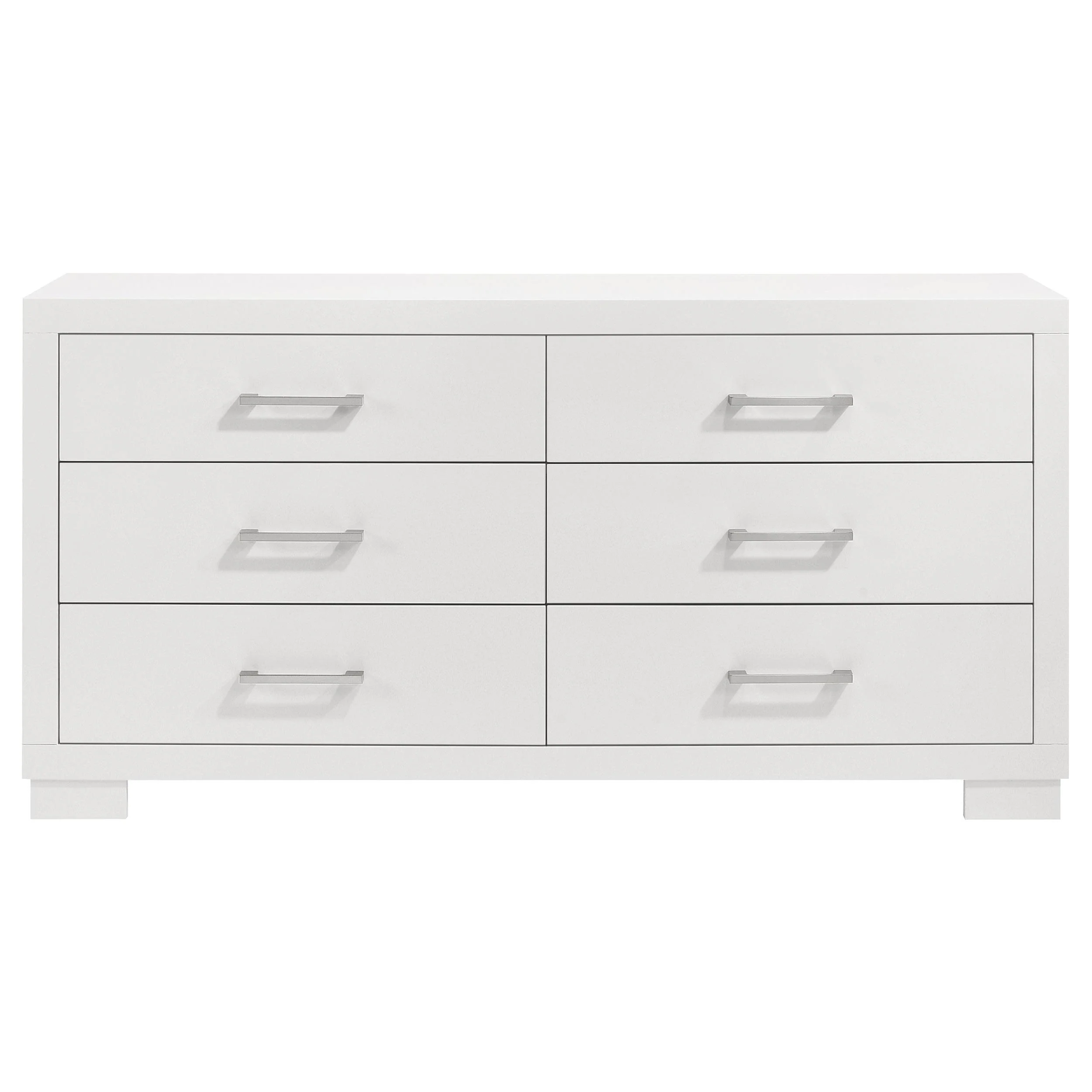 Coaster Furniture Jessica 202993 6-Drawer Dresser - Snow White - Image 2