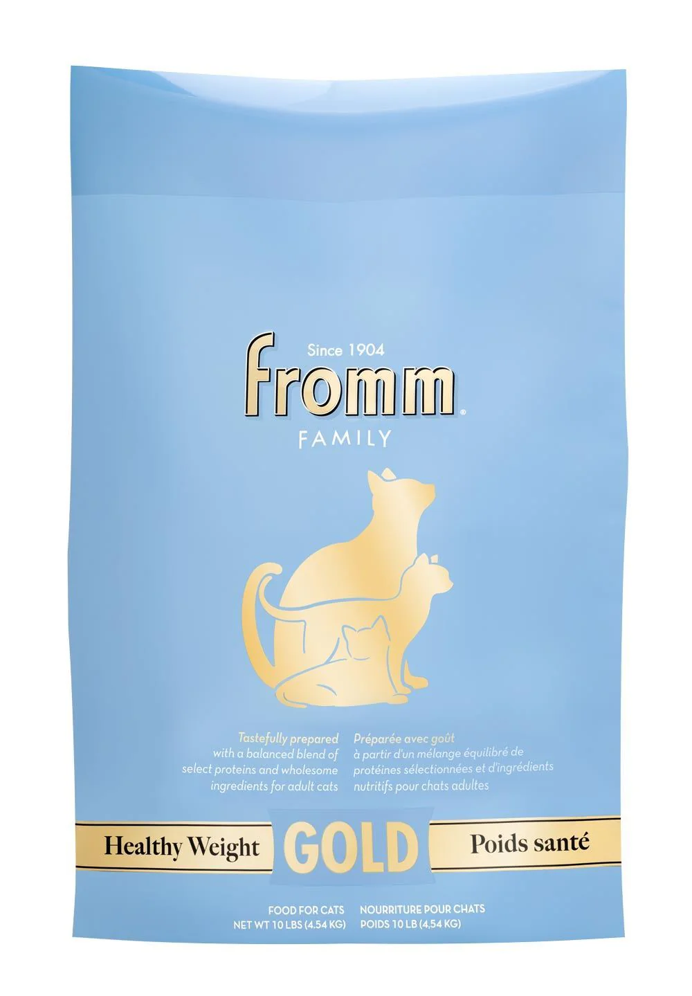 Fromm Family Healthy Weight Gold Food for Cats 10 lb - Image 1