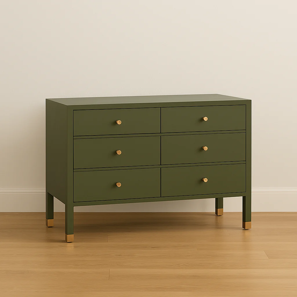 Oliver Forest Leather Dresser - Image 2