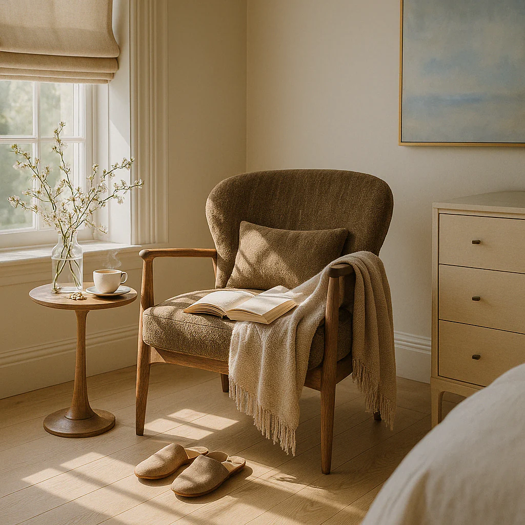 Evelyn Olive Chair - Image 2