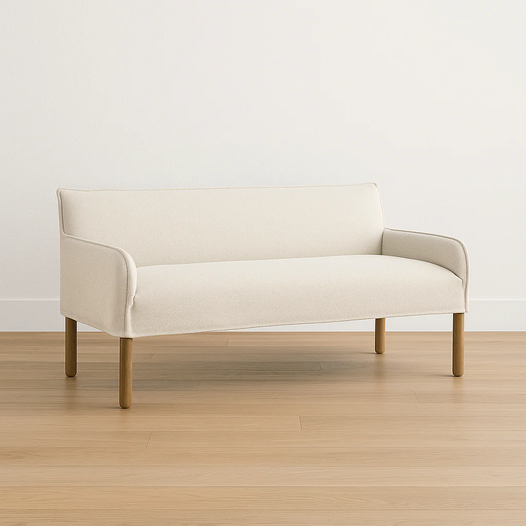 Alessia Slipcovered Banquette - Image 3