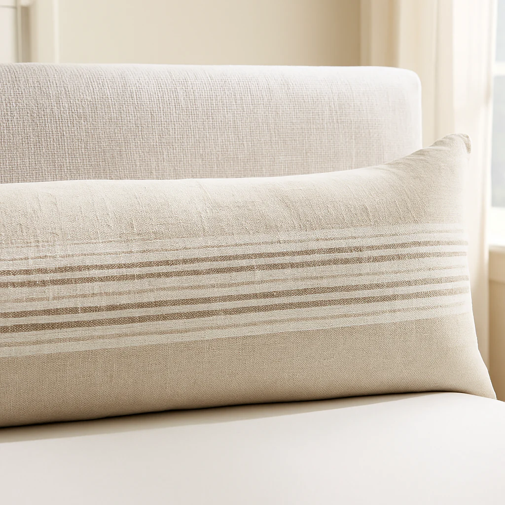 Percy Striped Pillow - Image 3