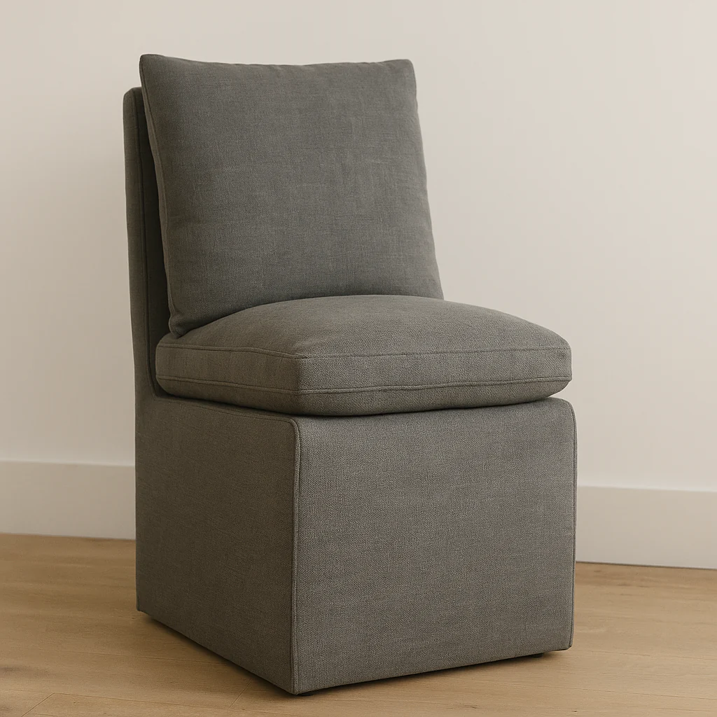 Paris Charcoal Dining Chair - Image 2