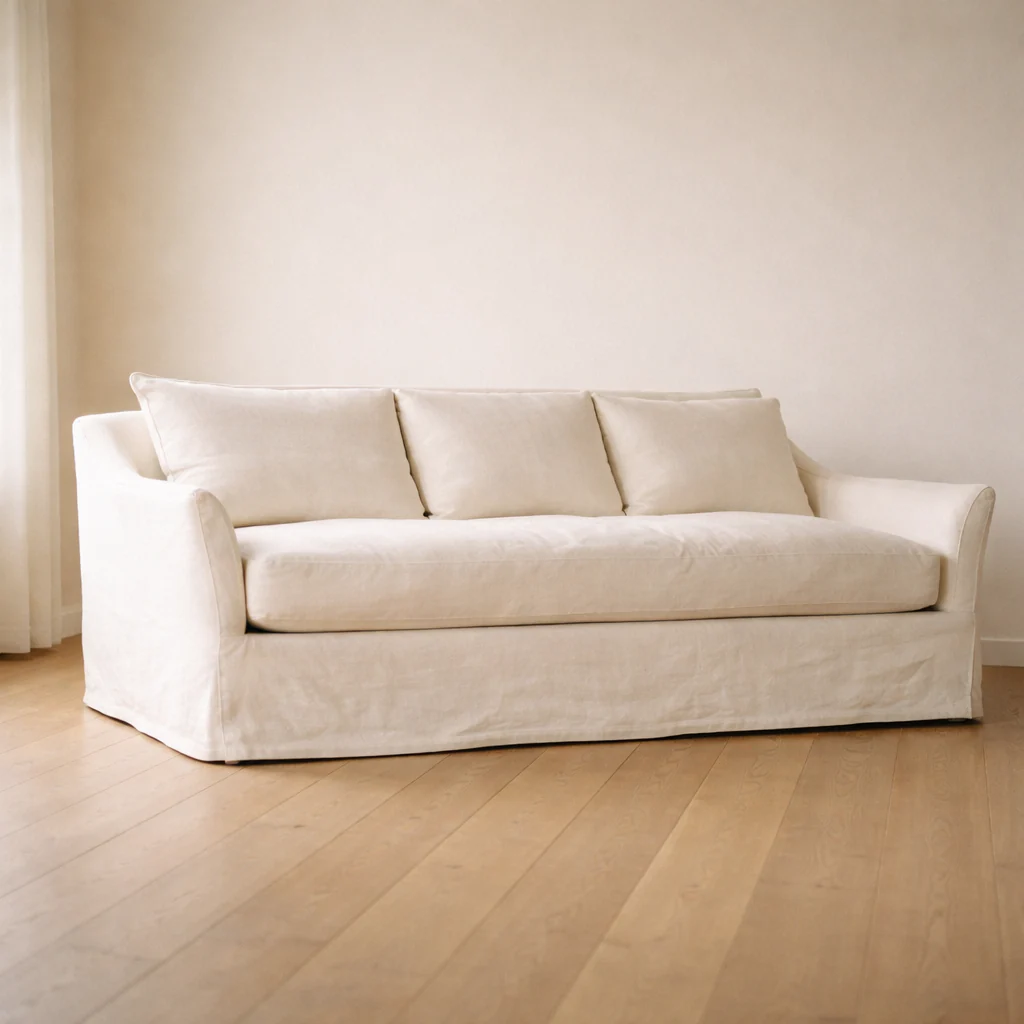 Moreau Slipcovered Sofa - Image 3