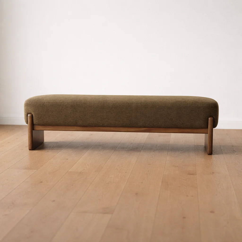 Kirby Olive Bench - Image 2