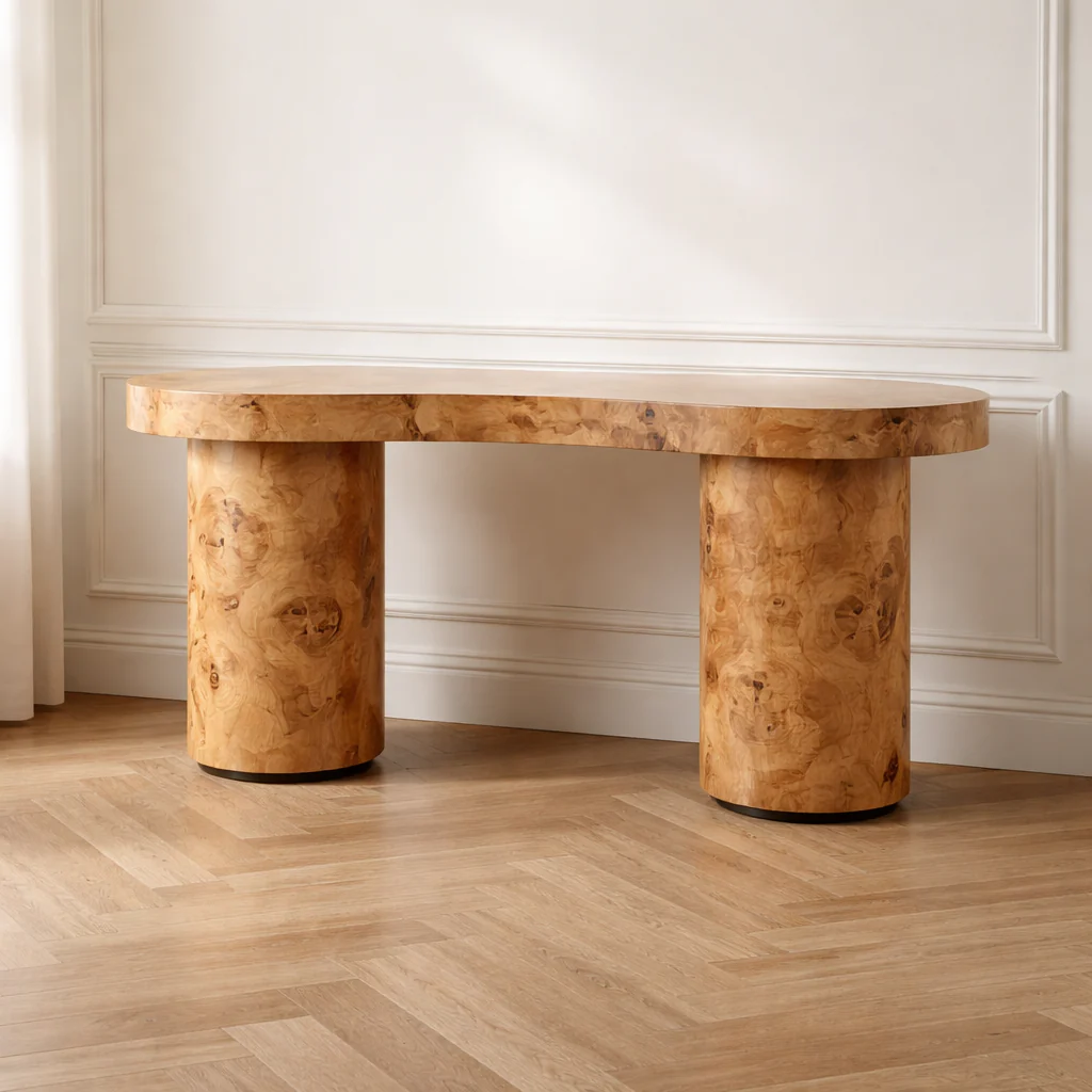 Leeds Burl Desk - Image 2