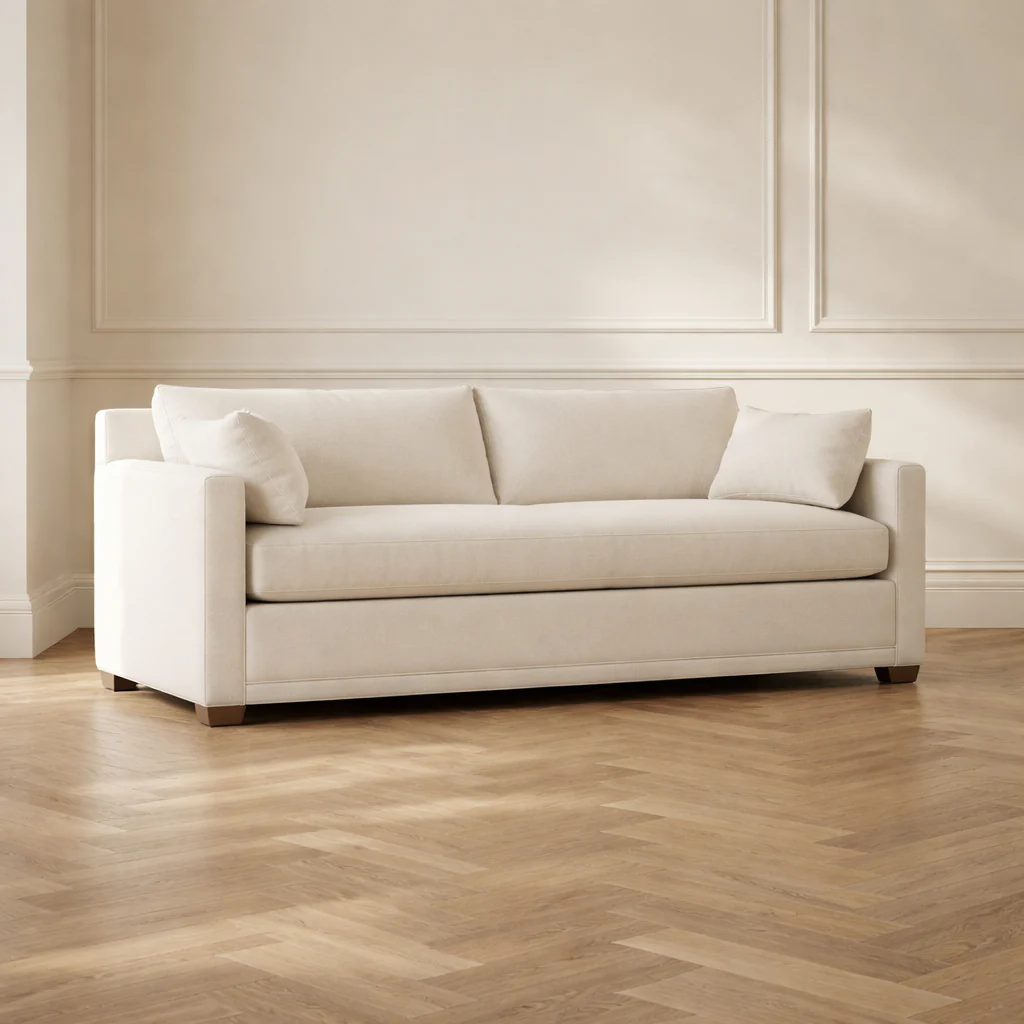 Sylvie Bench Upholstered Sofa 88" - Image 2