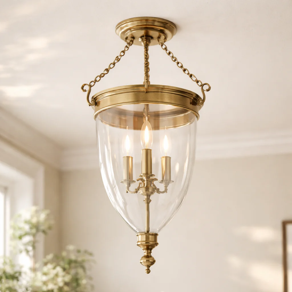 Hanover Three Light Semi Flush Mount - Image 2