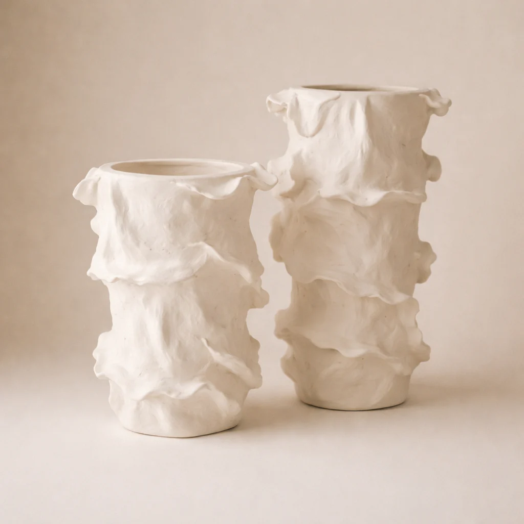 Simone Ripple Vases - Image 1