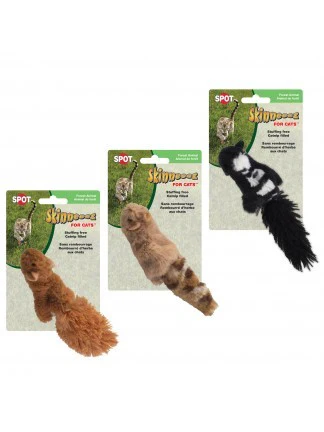 Spot Ethical Pet Cat Toy Skinneeez Forest Creatures For Cats Assorted - Image 1