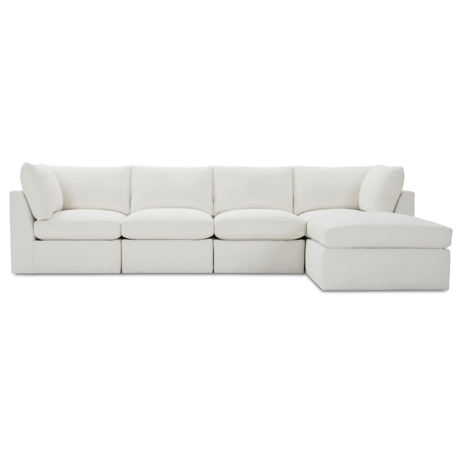 Douglas Modular White Sectional - Image 2