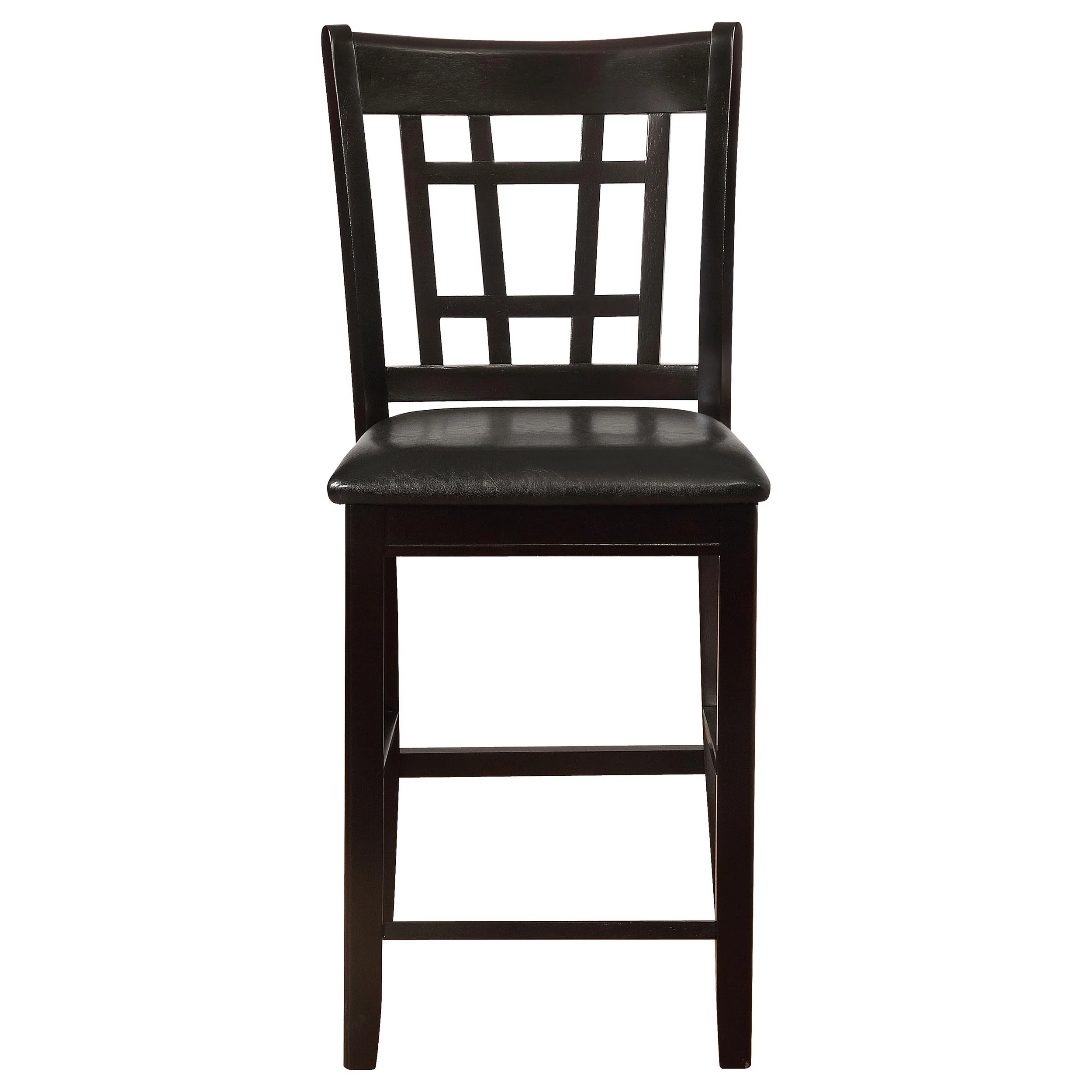 Coaster Furniture Lavon 102889 Wood Counter Chair - Black and Espresso (Set of 2) - Image 2